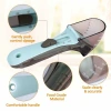 Adjustable measuring spoon 2-piece set, measuring spoon baking tool, plastic engraving measuring spoon, adjustable measuring spoon, best-selling on Amazon Specification image
